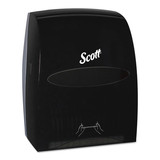 Scott KCC46253 Essential Manual Hard Roll Towel Dispenser, 13.06 x 11 x 16.94, Black