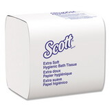 Cottonelle KCC48280 Hygienic Bathroom Tissue, 2-Ply, 250/pack, 36/carton