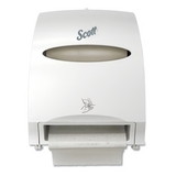 Scott 48858 Essential Electronic Hard Roll Towel Dispenser, 12.7w x 9.572d x 15.761h, White