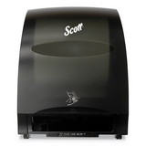 Scott 48860 Essential Electronic Hard Roll Towel Dispenser, 12.7w x 9.572d x 15.761h, Black