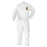 KleenGuard KCC49105 A20 Breathable Particle Protection Coveralls, Zip Closure, 2X-Large, White