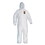 KleenGuard KCC49117 A20 Elastic Back, Cuff and Ankles Hooded Coveralls, 4X-Large, White, 20/Carton, Price/CT