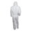 KleenGuard KCC49117 A20 Elastic Back, Cuff and Ankles Hooded Coveralls, 4X-Large, White, 20/Carton, Price/CT