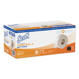 Scott 49156 Essential 100% Recycled Fiber JRT Bathroom Tissue, Septic Safe, 2-Ply, White, 1000 ft, 4 Rolls/Carton