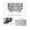 Kimberly-Clark Professional KCC53696 ICON Coreless Standard Roll Toilet Paper Dispenser, 7.18 x 13.37 x 7.06, Silver Mosaic, Price/CT