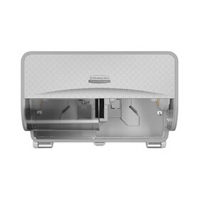 Kimberly-Clark Professional KCC53698 ICON Coreless Standard Roll Toilet Paper Dispenser, 8.43 x 13 x 7.25, Silver Mosaic