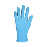KleenGuard KCC54186CT G10 Comfort Plus Blue Nitrile Gloves, Light Blue, Small, 1,000/Carton