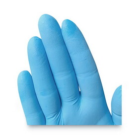 KleenGuard KCC54187 G10 Comfort Plus Blue Nitrile Gloves, Light Blue, Medium, 100/Box