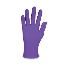 Kimberly-Clark Professional* KCC55082 PURPLE NITRILE Exam Gloves, 242 mm Length, Medium, Purple, 100/Box