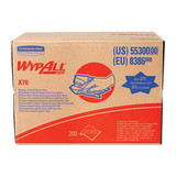 WypAll KCC55300 X70 Cloths, 12.5 x 16.8, White 200/Carton