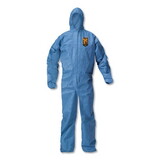 KleenGuard KCC58514 A20 Breathable Particle Protection Coveralls, X-Large, Blue, 24/Carton