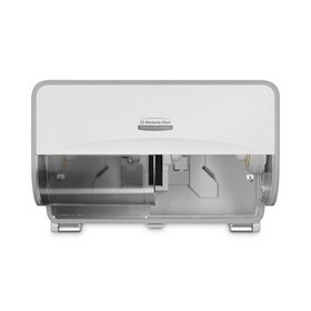 Kimberly-Clark Professional KCC58712 ICON Coreless Standard Roll Toilet Paper Dispenser, 8.43 x 13 x 7.25, White Mosaic