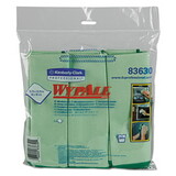 WypAll KCC83630CT Cloths W/microban, Microfiber 15 3/4 X 15 3/4, Green, 24/carton