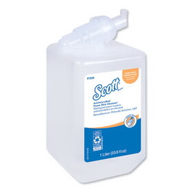 Kleenex KCC91554CT Antimicrobial Foam Skin Cleanser, Fresh Scent, 1,000 mL Bottle, 6/Carton