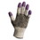KleenGuard KCC 97432 G60 Purple Nitrile Gloves, 240mm Length, Large/Size 9, Black/White, 12 Pair/CT, Price/CT