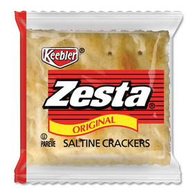 Keebler KEB01008 Zesta Saltine Crackers, 2 Crackers/Pack, 500 Packs/Carton