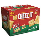 Sunshine 2410010892 Cheez-it Crackers, 1.5 oz Bag, White Cheddar, 45/Carton