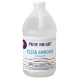 Pure Bright KIK19703575033 Clear Ammonia, 64oz Bottle, 8/carton