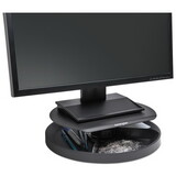 Kensington K52787WW Spin2 Monitor Stand with SmartFit, 12.6w x 12.6d x 3.5h, Black