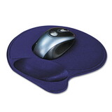 Kensington KMW57803 Wrist Pillow Extra-Cushioned Mouse Pad, Nonskid Base, 8 X 11, Blue