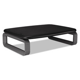 Kensington KMW60089 Monitor Stand with SmartFit, For 24" Monitors, 15.5" x 12" x 3" to 6", Black/Gray, Supports 80 lbs