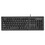 Kensington KMW64370 Keyboard for Life Slim Spill-Safe Keyboard, 104 Keys, Black, Price/EA