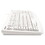 Kensington KMW64406 Pro Fit USB Washable Keyboard, 104 Keys, White, Price/EA