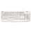 Kensington KMW64406 Pro Fit USB Washable Keyboard, 104 Keys, White, Price/EA