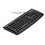 Kensington KMW64407 Pro Fit USB Washable Keyboard, 104 Keys, Black, Price/EA