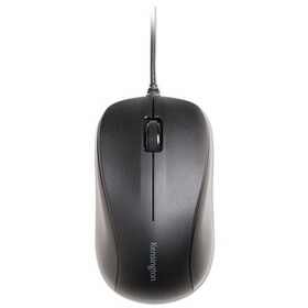 Kensington K72110US Wired USB Mouse for Life, Left/Right, Black