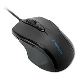 Kensington KMW72355 Pro Fit Wired Mid-Size Mouse, Usb, Black