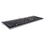 Kensington KMW72357 Slim Type Standard Keyboard, 104 Keys, Black/silver, Price/EA