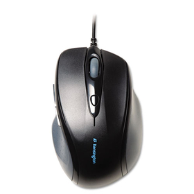 Kensington KMW72369 Pro Fit Wired Full-Size Mouse, Usb, Right, Black