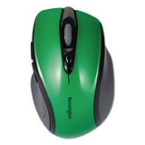 Kensington KMW72424 Pro Fit Mid-Size Wireless Mouse, 2.4 GHz Frequency/30 ft Wireless Range, Right Hand Use, Emerald Green