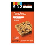 KIND KND18083 Healthy Grains Bar, Peanut Butter Dark Chocolate, 1.2 Oz, 12/box