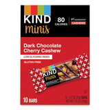 KIND KND27962 Minis, Dark Chocolate Cherry Cashew, 0.7 oz, 10/Pack