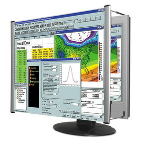 Kantek MAG24WL LCD Monitor Magnifier Filter, Fits 24" Widescreen LCD, 16:9/16:10 Aspect Ratio
