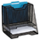 Kantek KTKMS520 Wide Deluxe Two-Level Monitor Stand with Drawer, 20" x 13.25" x 3" to 6.5", Black, Supports 50 lbs, Price/EA