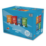 SunChips LAY49932 Variety Mix, Assorted Flavors, 1.5 oz Bags, 30 Bags/Box