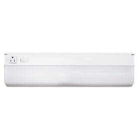Ledu LEDL9011 Under-Cabinet Fluorescent Fixture, Steel, 18-3/4 X 4, White