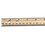 CHARLES LEONARD, INC LEO77120 Economical Beveled Wood Ruler W/single Metal Edge, 12", Natural, 36/box, Price/BX