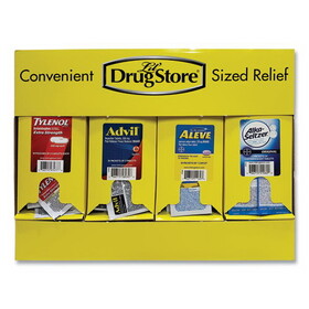 Lil' Drugstore LIL71622 Single-Dose Medicine Dispenser, 105-Pieces, Plastic Case, Yellow