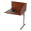 Linea Italia LITSC802CH Study Carrell Add On, 1-Leg, 31.25 x 23.25 x 45.25, Cherry, Price/EA