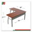 Linea Italia LITTR737CH Trento Line L-Shaped Desk, 59.13w x 59.13d x 29.5h, Cherry, Price/EA