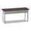 Linea Italia LITTR742MOC Trento Line Rectangular Desk, 59.13" x 23.63" x 29.5", Mocha, Price/EA