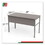 Linea Italia LITUR601ASH Urban Series Desk Workstation, 59" x 23.75" x 29.5", Ash, Price/EA