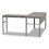 Linea Italia LITUR602ASH Urban Series L- Shaped Desk, 59" x 59" x 29.5", Ash, Price/EA