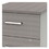 Linea Italia LITUR610ASH Urban Mobile File Pedestal, Left or Right, 2-Drawers: Box/File, Legal/A4, Ash, 16" x 15.25" x 23.75", Price/EA