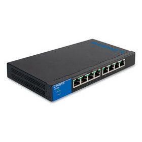 LINKSYS LNKLGS108 Business Desktop Gigabit Ethernet Switch, 8 Ports