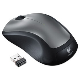 Logitech LOG910001675 M310 Wireless Mouse, 2.4 GHz Frequency/30 ft Wireless Range, Left/Right Hand Use, Silver/Black